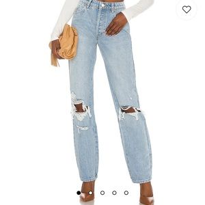 NWT Rollas Classic Straight Jeans
